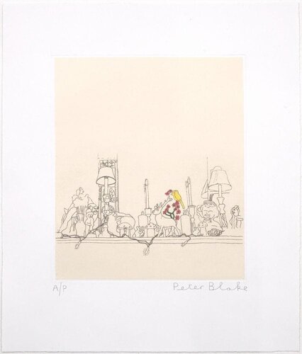 Craigie's Canary di Peter Blake, Stampa in vendita su Singulart