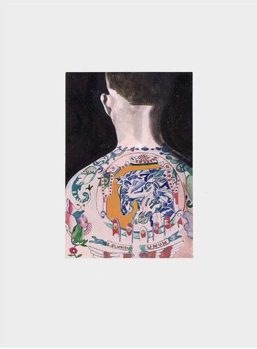 Tattooed People Max di Peter Blake, Stampa in vendita su Singulart