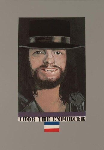 Thor The Enforcer di Peter Blake, Stampa in vendita su Singulart