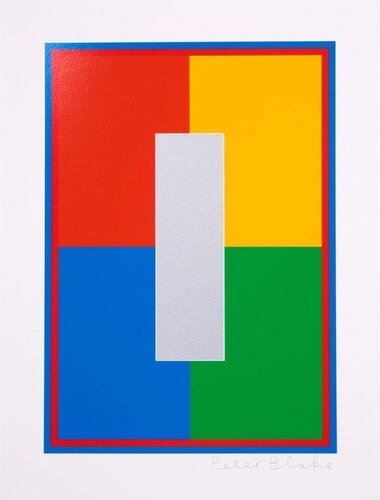 Dazzle Alphabet - I di Peter Blake, Stampa in vendita su Singulart
