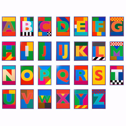 Dazzle Alphabet - Box Set di Peter Blake, Stampa in vendita su Singulart