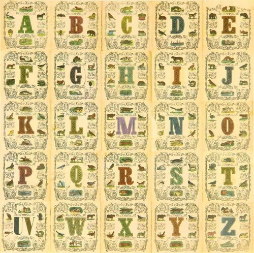 Appropriated Alphabets 11 di Peter Blake, Stampa in vendita su Singulart