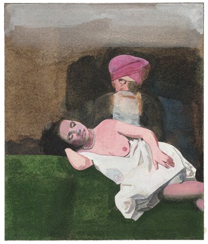 Lily Smalls in the Wash-House di Peter Blake, Stampa in vendita su Singulart