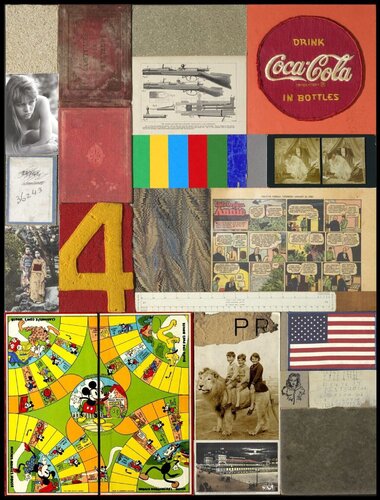 Homage to Rauschenberg IV di Peter Blake, Stampa in vendita su Singulart