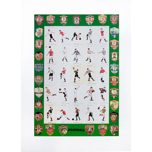 F is for Football, from Alphabet Series di Peter Blake, Stampa in vendita su Singulart
