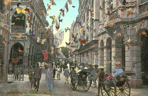 Queens Road, Hong Kong par Peter Blake, Édition en vente sur Singulart