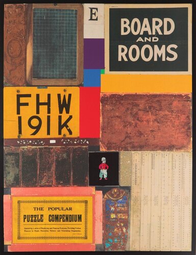Homage to Rauschenberg III van Peter Blake, Afdruk te koop op Singulart