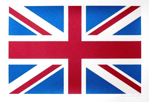Union Flag van Peter Blake, Afdruk te koop op Singulart