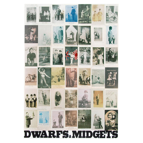 D is for Dwarfs and Midgets, from Alphabet Series van Peter Blake, Afdruk te koop op Singulart