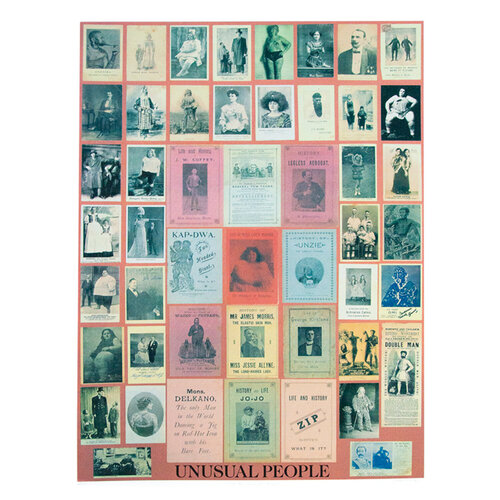 U is for Unusual People, from Alphabet Series van Peter Blake, Afdruk te koop op Singulart