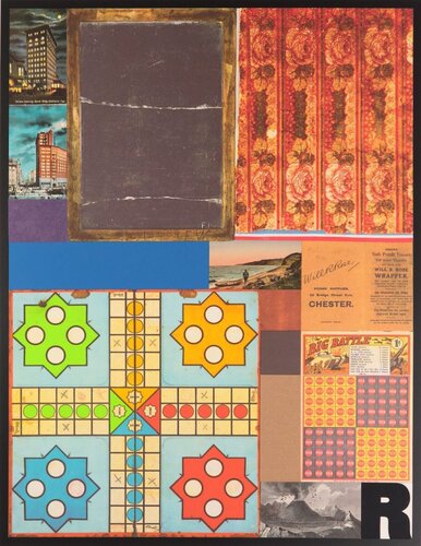 Homage to Rauschenberg I van Peter Blake, Afdruk te koop op Singulart