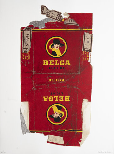 Belga- Packet van Peter Blake, Afdruk te koop op Singulart