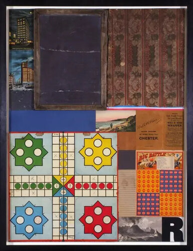Children's Games - Ludo (in homage to Robert Rauschenberg) van Peter Blake, Andere media te koop op Singulart