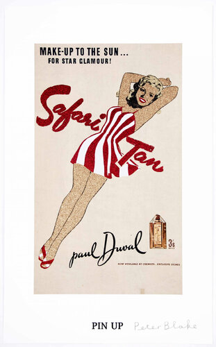 Reclaimed Icons - Pin Up van Peter Blake, Afdruk te koop op Singulart