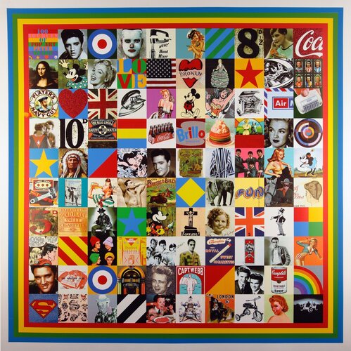 100 Sources of Pop Art par Peter Blake, Édition en vente sur Singulart