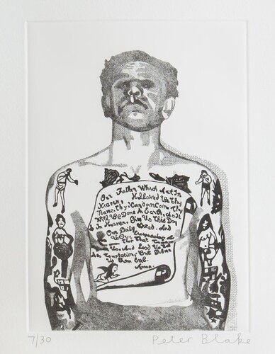 Reverend Ricky Wreck par Peter Blake, Édition en vente sur Singulart