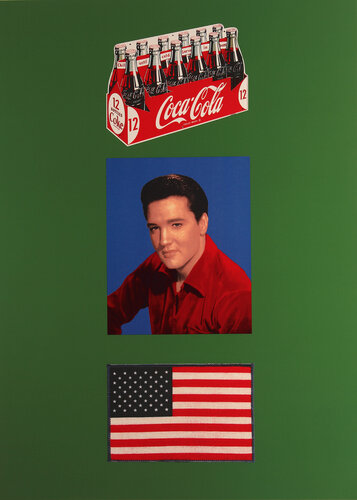 American Trilogy: Green van Peter Blake, Afdruk te koop op Singulart