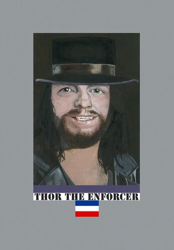 Wrestlers: Thor the Enforcer van Peter Blake, Afdruk te koop op Singulart