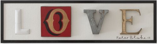 Love (smaller version) van Peter Blake, Andere media te koop op Singulart