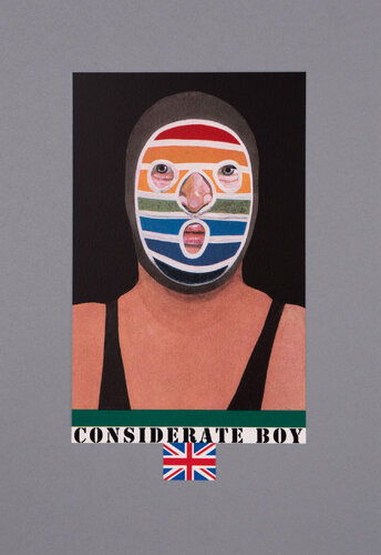 Wrestlers: Considerate Boy van Peter Blake, Afdruk te koop op Singulart