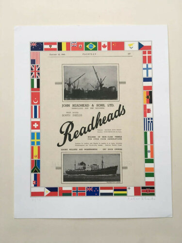 Readheads (Great North Run) von Peter Blake, Druck kaufen auf Singulart