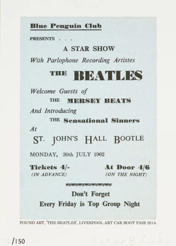 Beatles par Peter Blake, Édition en vente sur Singulart