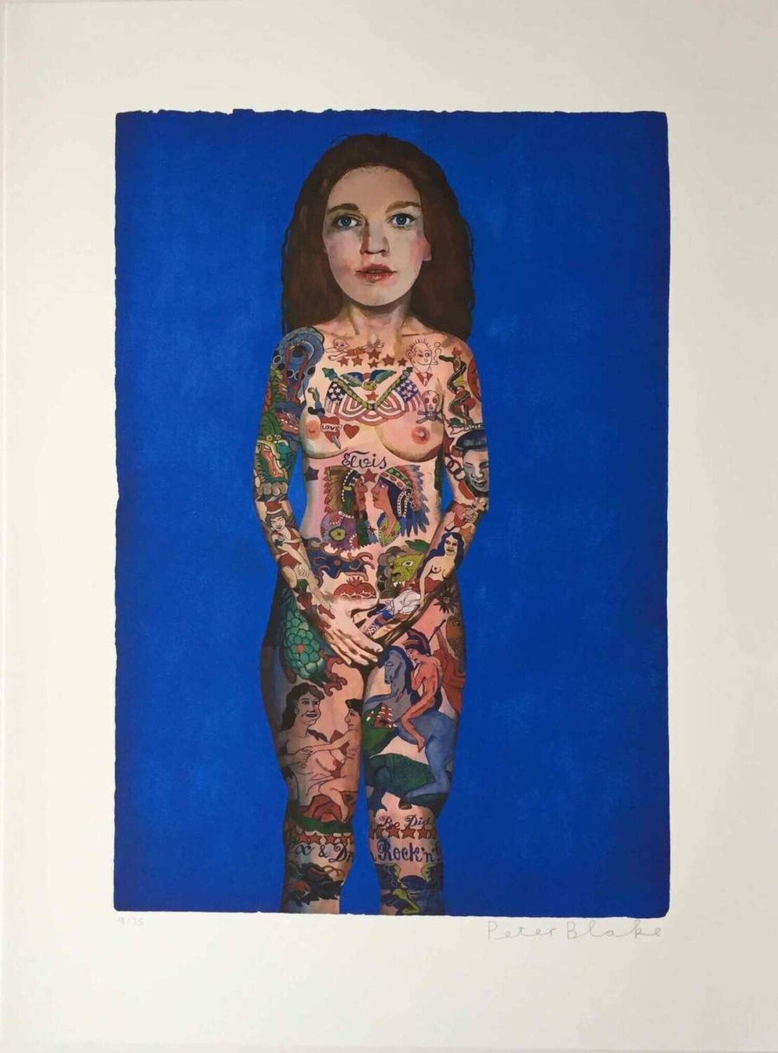Sex and Drugs and Rock and Roll Peter Blake Druck zu verkaufen