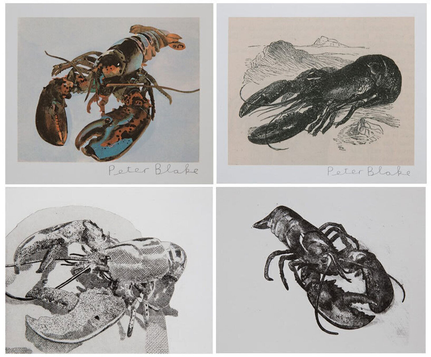 Lobster Suite Peter Blake Afdruk te koop