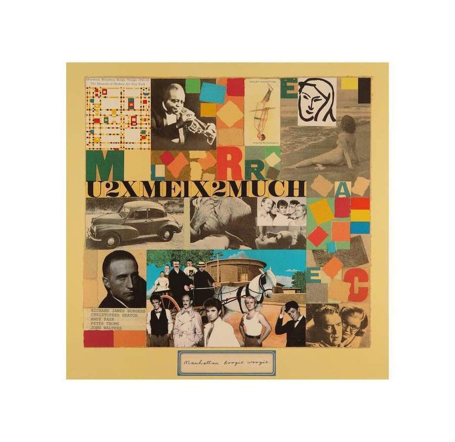 Manhattan Boogie Woogie Peter Blake Stampa in vendita