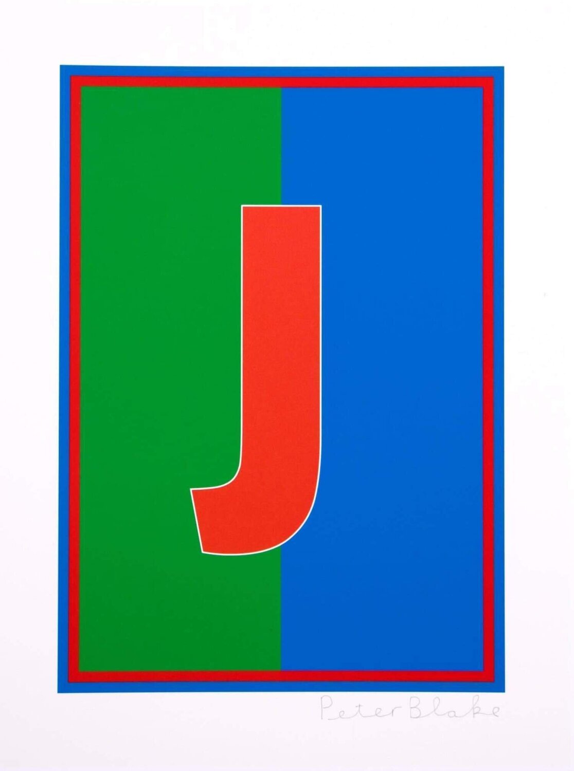 Dazzle Alphabet, J Peter Blake Stampa in vendita