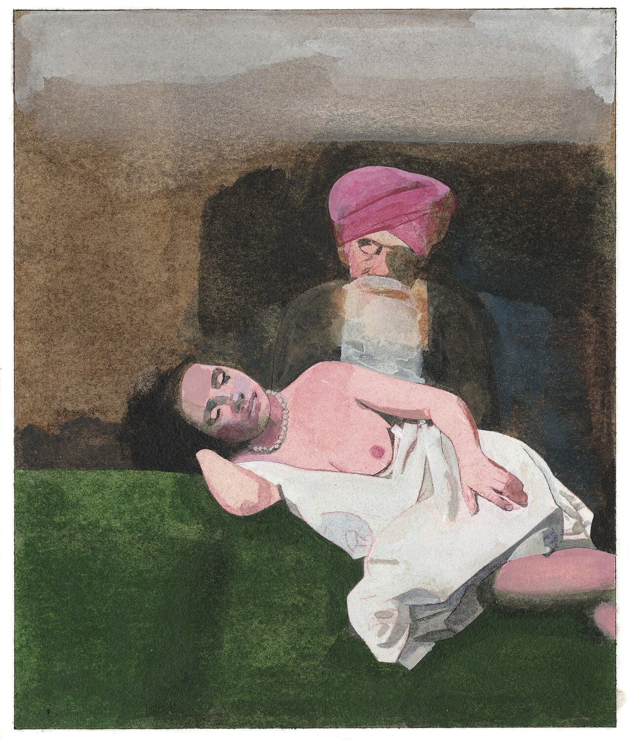 Lily Smalls in the Wash-House Peter Blake Druck zu verkaufen