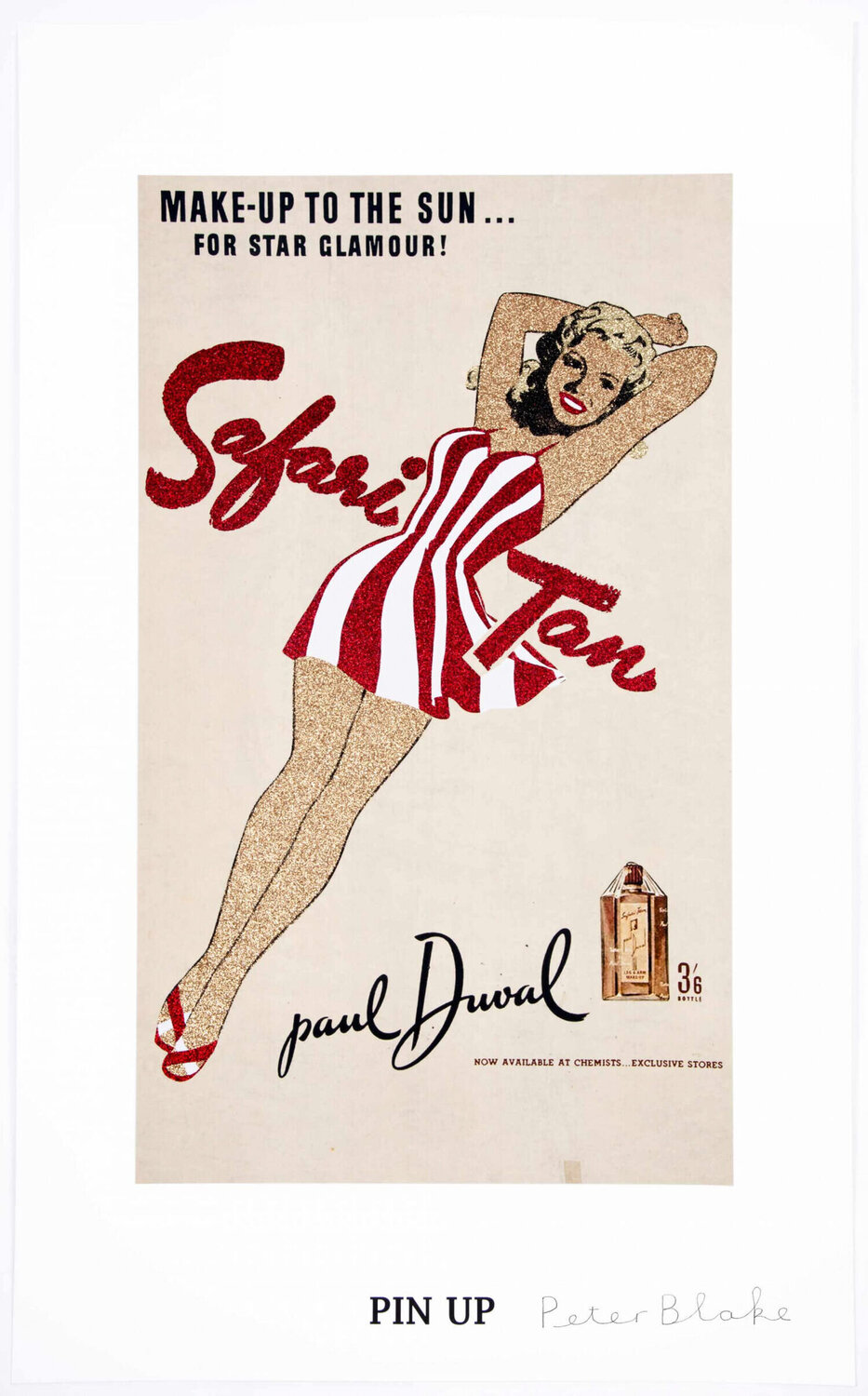 Reclaimed Icons - Pin Up Peter Blake Stampa in vendita