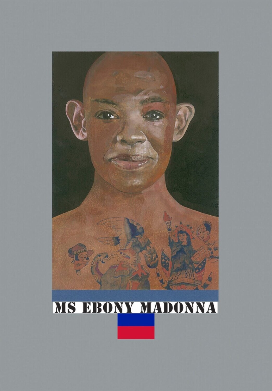 Wrestlers: Ms Ebony Madonna Peter Blake Stampa in vendita