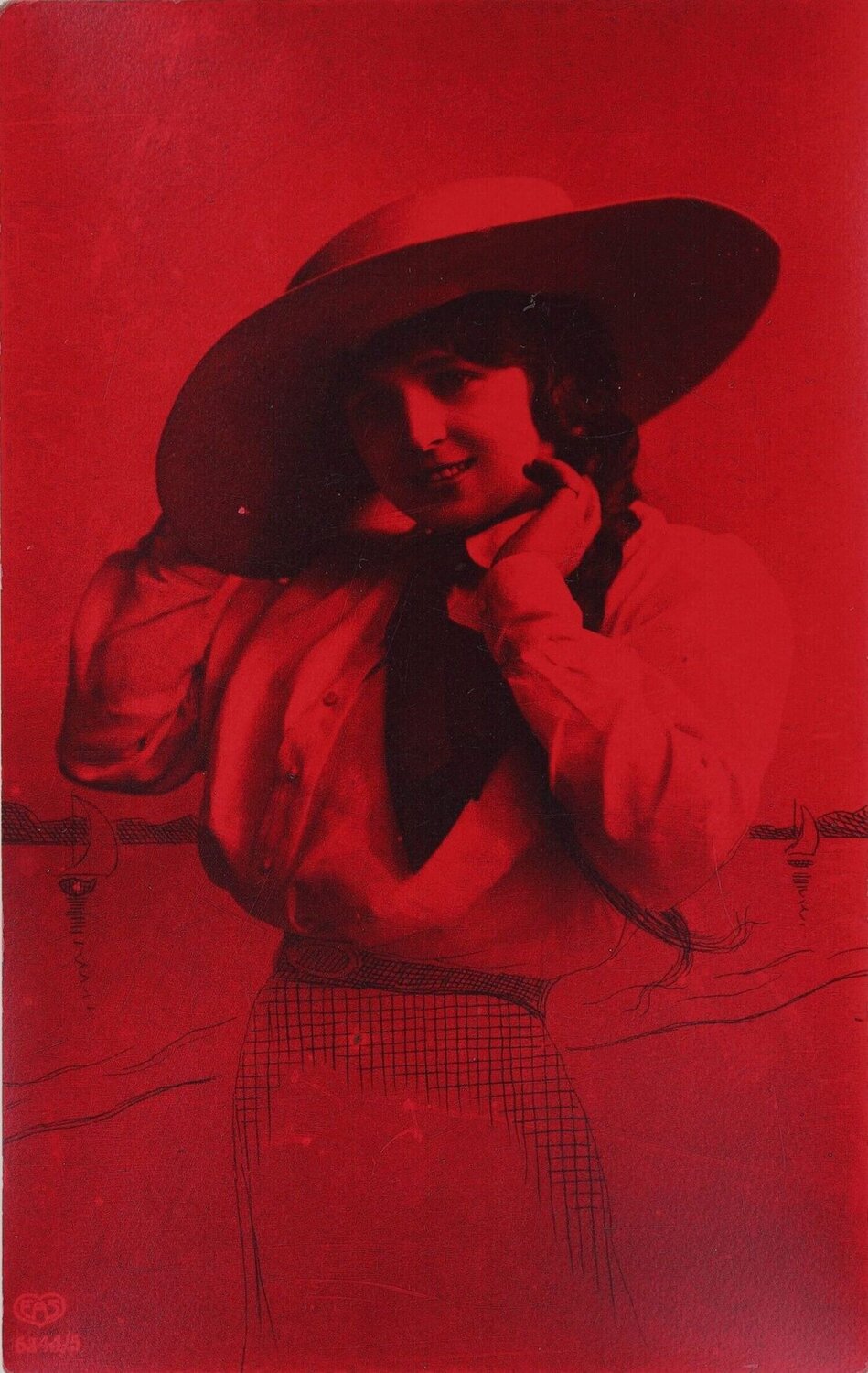 Victorian Postcard 1 Peter Blake Stampa in vendita