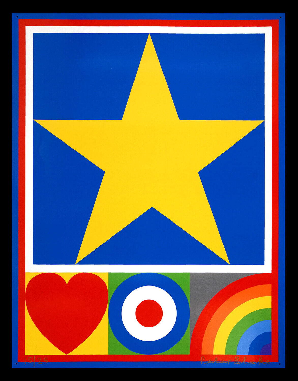 Star Peter Blake Impresión en venta