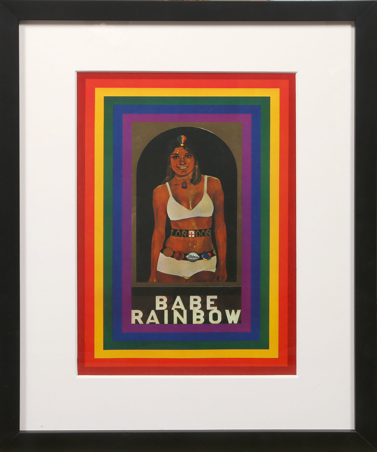 R is for Rainbow Peter Blake Print for sale