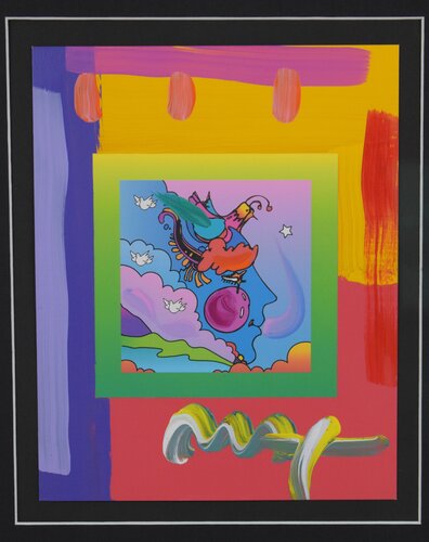 Woodstock Profile on Blends di Peter Max, Altri media in vendita su Singulart