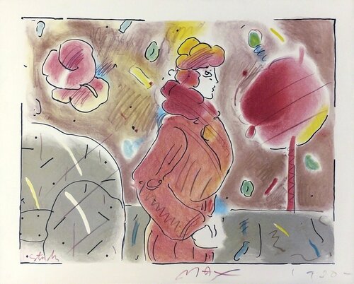 IN HIS GARDEN par Peter Max, Édition en vente sur Singulart