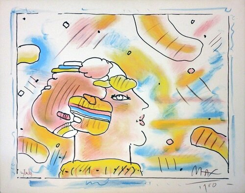 FROM ANOTHER PLANET par Peter Max, Édition en vente sur Singulart
