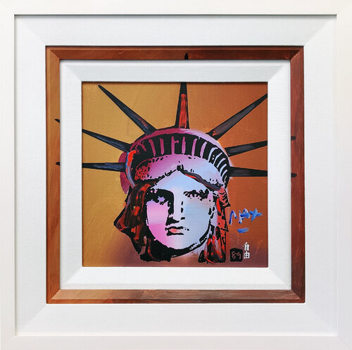 LIBERTY HEAD par Peter Max, Peinture en vente sur Singulart