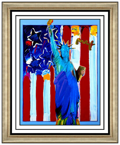 United We Stand par Peter Max, Peinture en vente sur Singulart