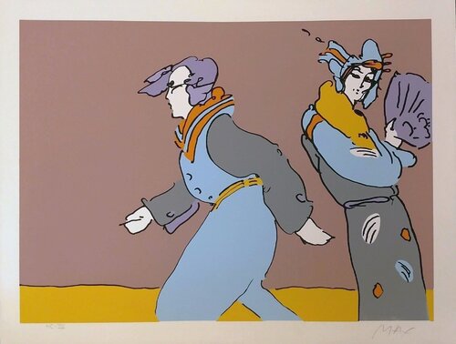 A LONG TIME AGO par Peter Max, Édition en vente sur Singulart