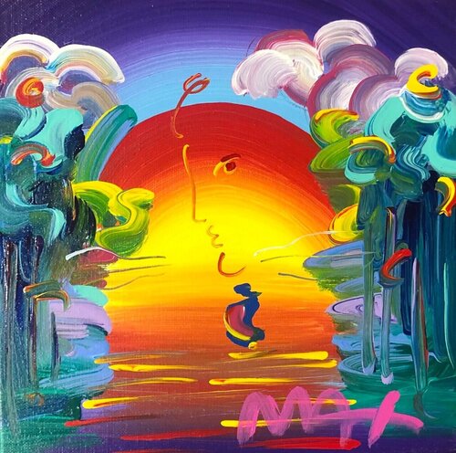 Better World par Peter Max, Peinture en vente sur Singulart