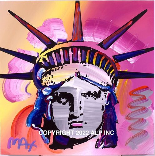 Liberty Head par Peter Max, Peinture en vente sur Singulart
