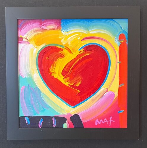 Heart par Peter Max, Peinture en vente sur Singulart
