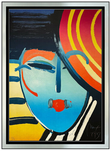 Deco Lady par Peter Max, Édition en vente sur Singulart