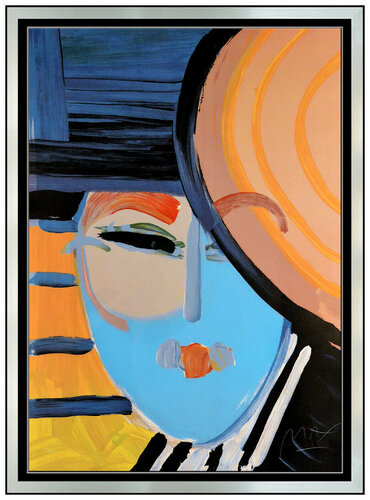 Deco Lady par Peter Max, Édition en vente sur Singulart