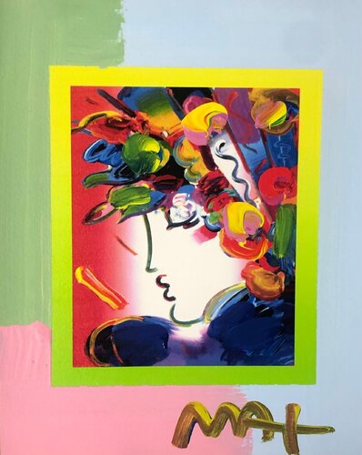 Blushing Beauty par Peter Max, Autres supports en vente sur Singulart