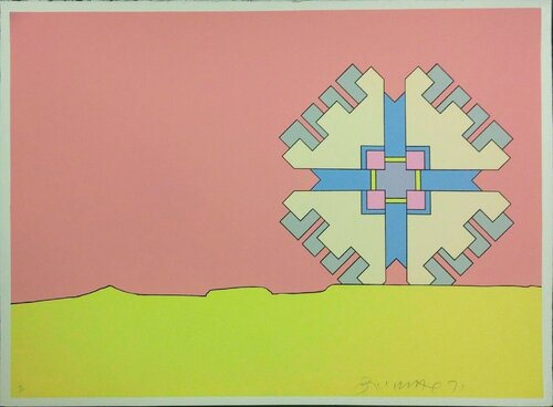 HORIZON ENIGMA van Peter Max, Afdruk te koop op Singulart