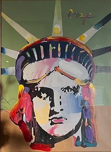 Liberty Head par Peter Max, Peinture en vente sur Singulart